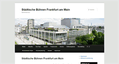 Desktop Screenshot of buehnen-frankfurt.de
